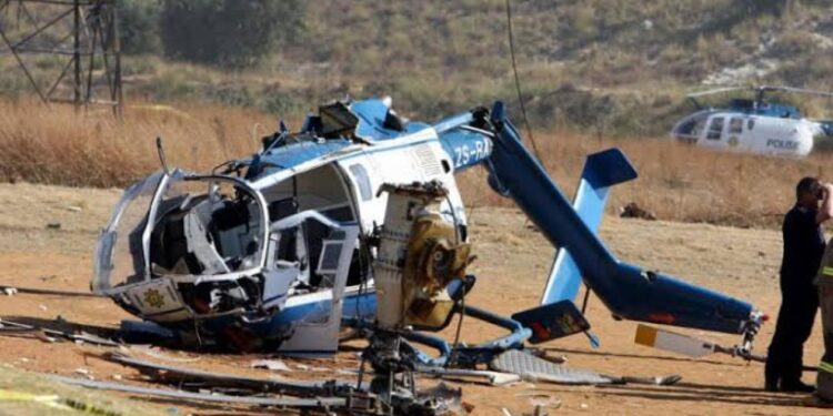 Crash d’hélicoptère au Kenya: Le chef du renseignement équatorien et six autres personnes décédés