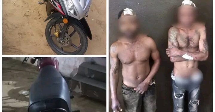 Vol présumé de motocyclette à Agla: Deux suspects échappent au lynchage et finissent en garde à vue