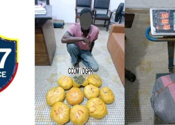 Trafic de stupéfiants : un quinquagénaire interpellé avec 5,4 kg de cannabis à Cotonou