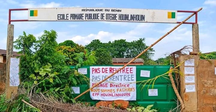 Rentrée scolaire 2026 dans le Zou: A Djègbè Houinlinhouin, les rameaux disent « rentrée interdite »
