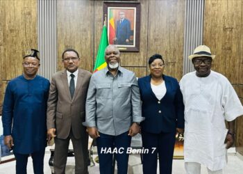 Audience à la HAAC : Les anciens Conseillers de la 6ᵉ mandature de l’institution reçus par le président Loko