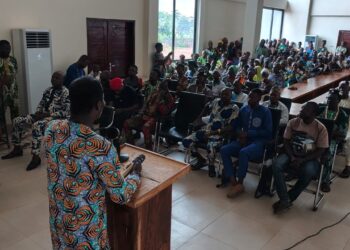 Tournée d’explication du Gouvernement : le ministre Léandre Houngbédji à la rencontre des femmes du monde agricole à Aplahoué