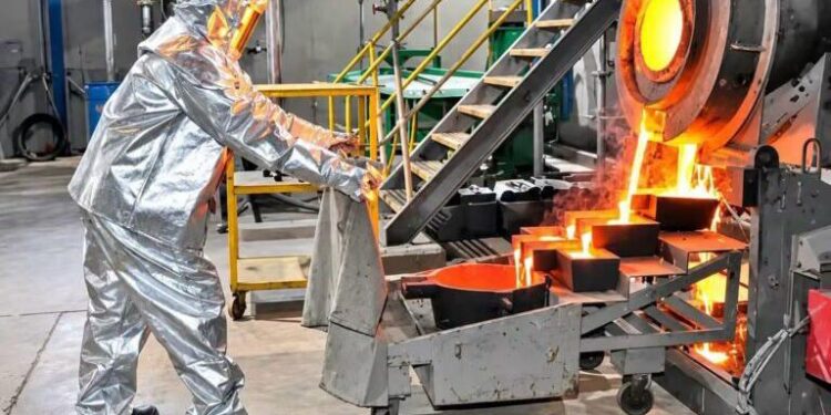 Burkina Faso : Ibrahim Traoré inaugure la première raffinerie d’or du pays