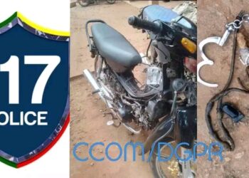 Département du Zou : un élève et un apprenti maçon arrêtés pour vol d’une moto Dayang à Zagnanado