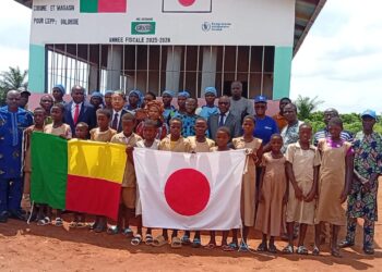 Partenariat Bénino-Japonais pour l&rsquo;éducation et l&rsquo;alimentation scolaire: A Lalo, GRASID – ONG inaugure six complexes cuisine-magasin équipés de foyers améliorés